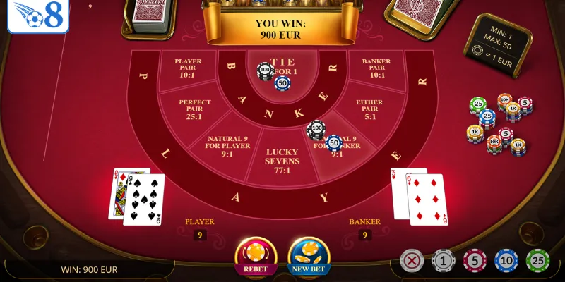 Chiến Thuật Chơi Baccarat - Các Hệ Thống Đặt Cược Dễ Thắng 2 Chiến thuật chơi baccarat bám cầu